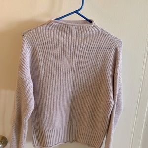 Knitted crop sweater